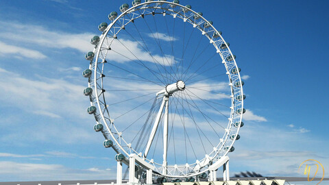 London Eye ferris wheel