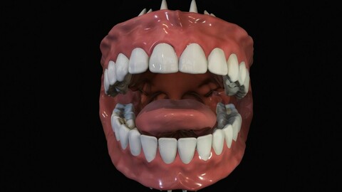 Teeth - Mouth for character