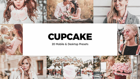 20 Cupcake LUTs and Lightroom Presets