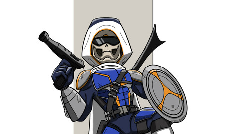 Taskmando ( taskmaster + mandalorian )