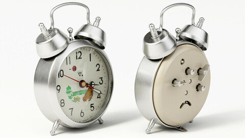 Pecking Chicken Wind Up Alarm Clock