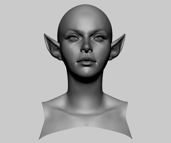 ArtStation - Stylized Female Head | Resources