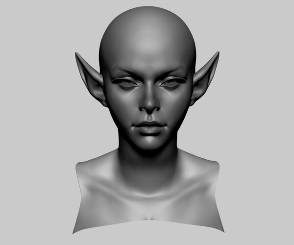 ArtStation - Stylized Female Head | Resources