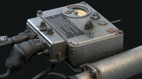 DP-3B Dosimeter - Substance Painter