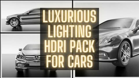 HDRI Pack Luxurious Lighting 3d Car Rendering Interior 20 maps   ( Promo -50% Off)