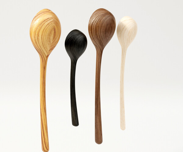 ArtStation - Wooden Spoons | Resources