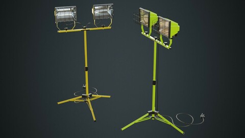 Halogen Work Light 3A