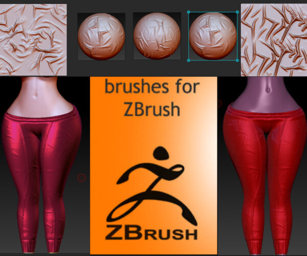 Artstation Кисти для Zbrush Brushes 7303