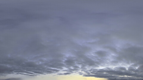 Skydome HDRI - Dusk Clouds