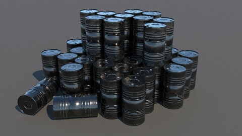 Barrel Game Asset