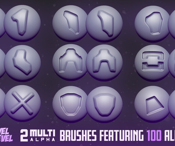 ArtStation Bevel Bevel Brushes ZBrush Brushes Brushes