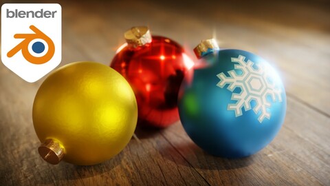 Christmas Ornaments (Blender Tutorial)
