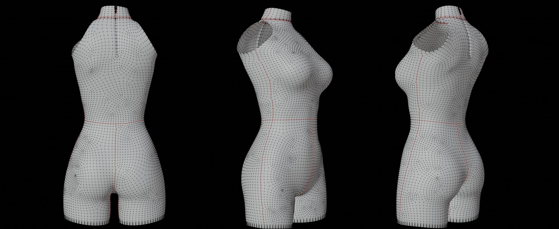 Female Full Body Suit - Buy Royalty Free 3D model by 3dia (@3dia) [9573208]
