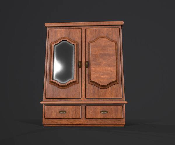 ArtStation - Wardrobe | Game Assets