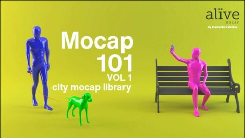 MOCAP 101 - STREET LIBRARY - UE4.26 - MOTION CAPTURE LIBRARY