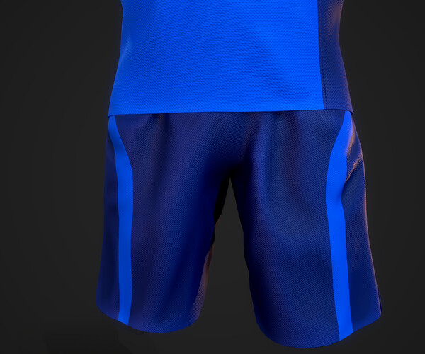 ArtStation - 3d model sports uniform | Resources