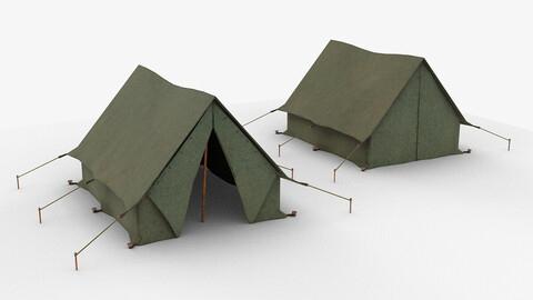 Tents PBR Low-poly