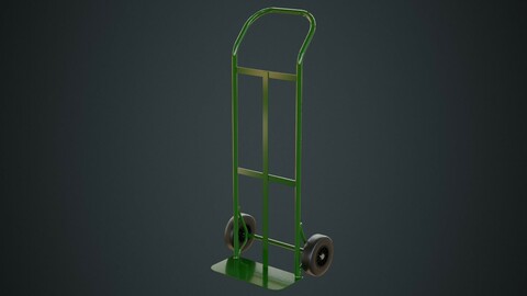 Hand Truck 4 Untextured