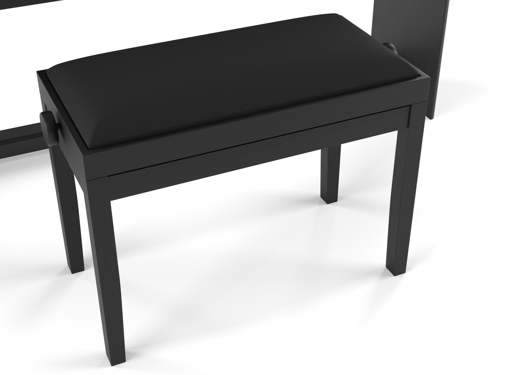 ArtStation Digital black piano keyboard with piano bench Resources