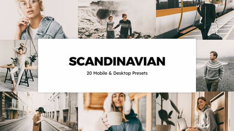 20 Scandinavian LUTs and Lightroom Presets