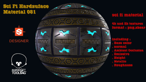 SCI-FI Hard surface  Material