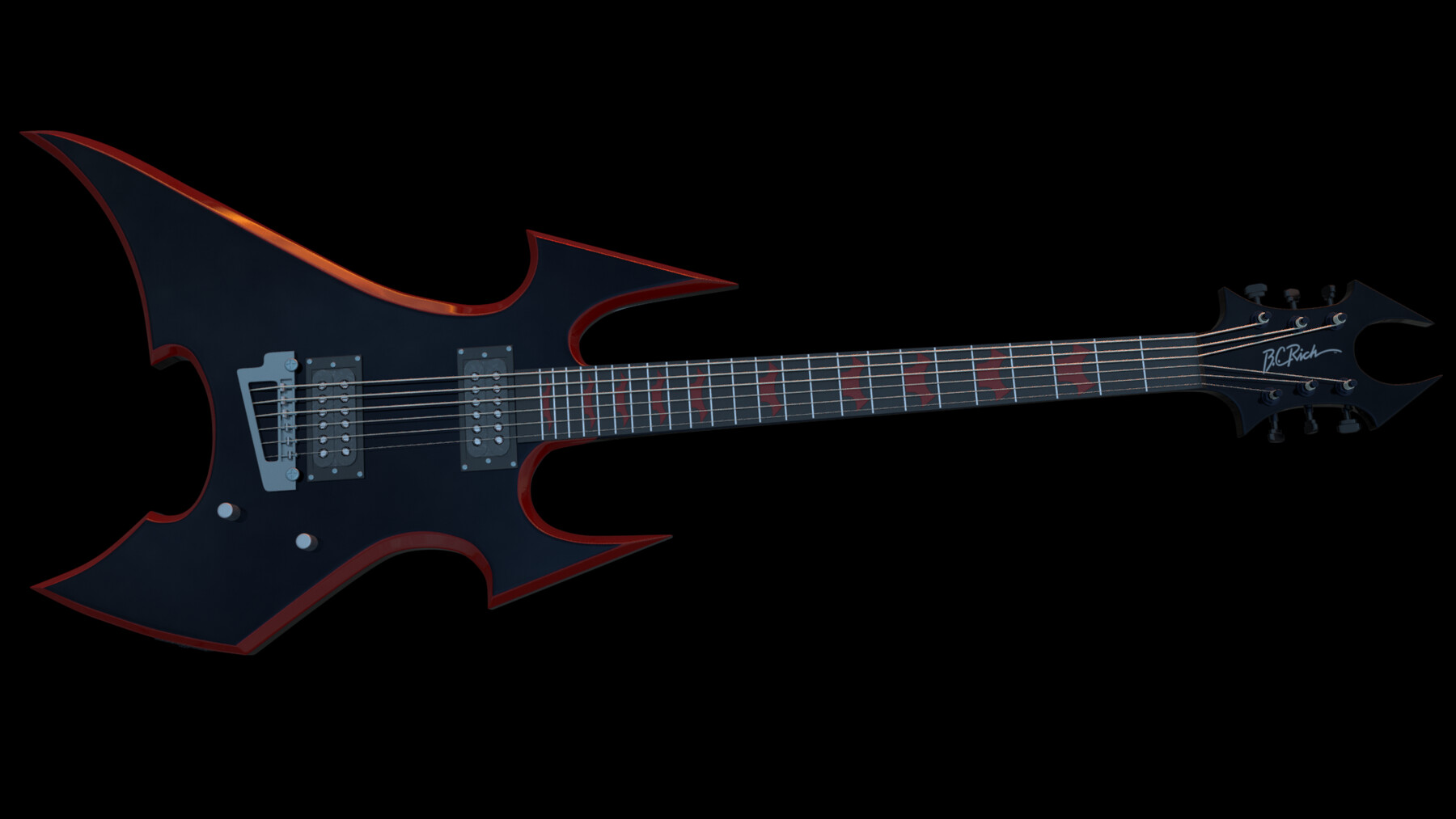 ArtStation - Guitar B.C.RICH NT BEAST. Highpoly 3D model. | Resources
