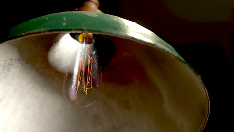 Pendant Lamp PBR Low-poly 4K