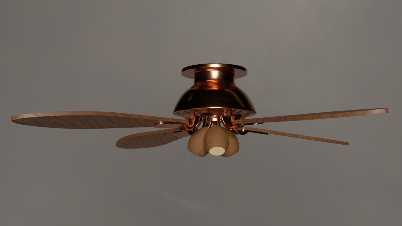 ArtStation Ceiling Fan Game Assets