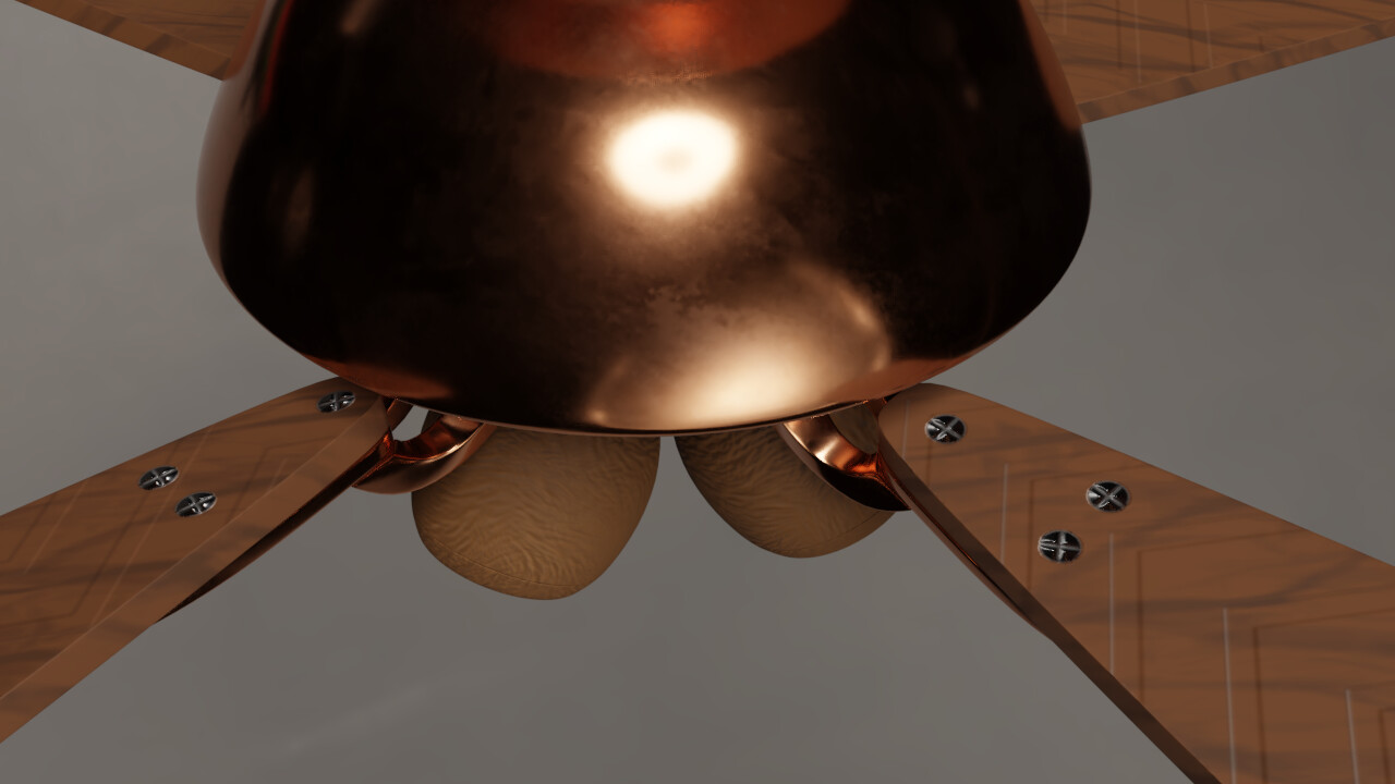ArtStation Ceiling Fan Game Assets
