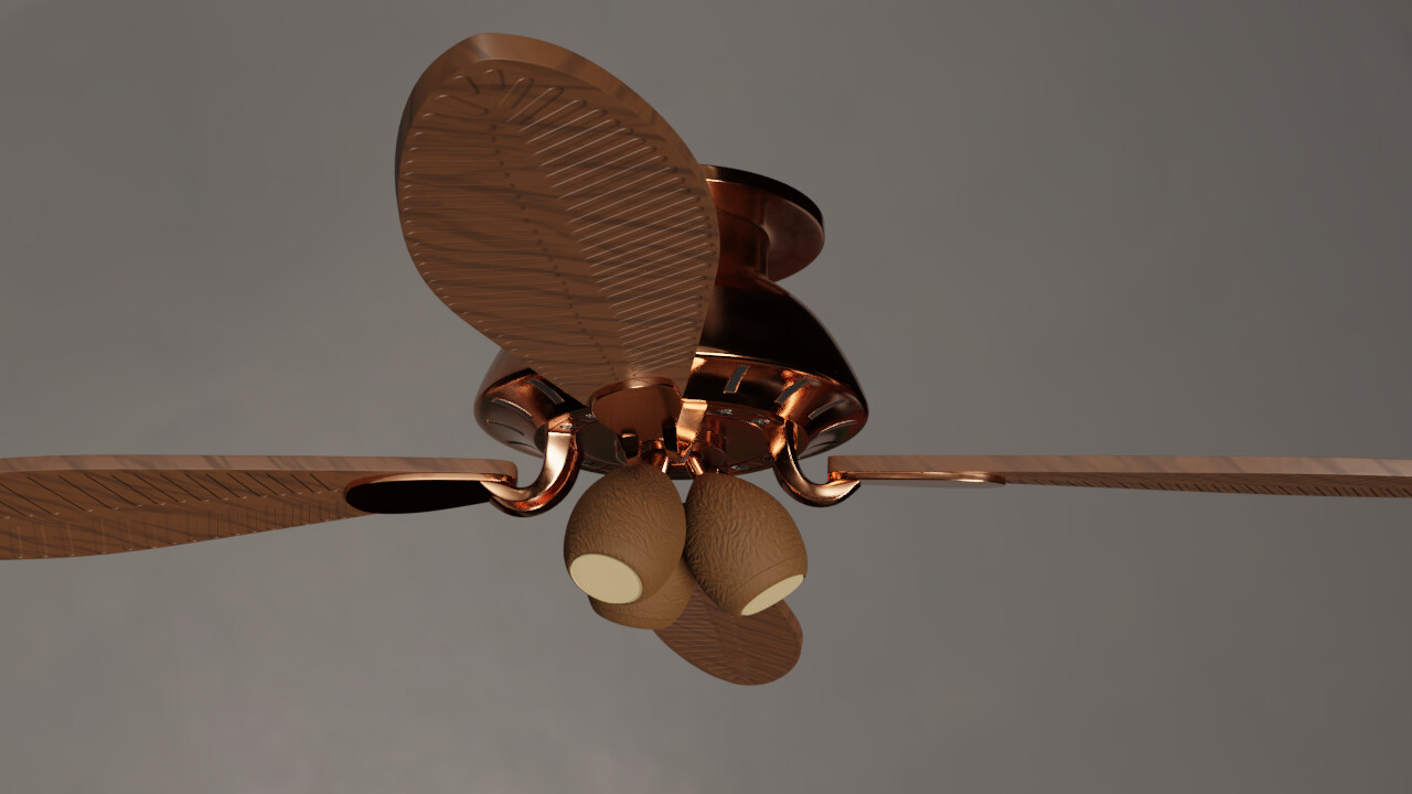 ArtStation Ceiling Fan Game Assets