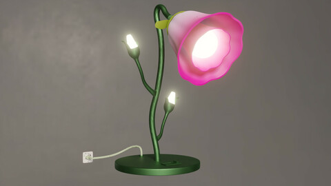 Flower Desk Lamp