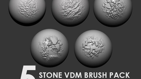 Stone VDM Brush Pack (5 in One)