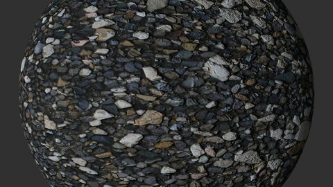 Gravel 2 PBR Material