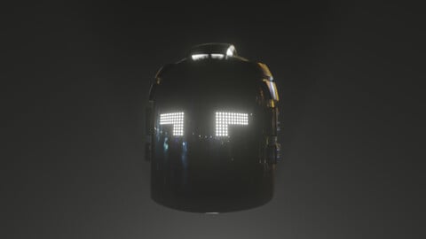 KLOUD's Helmet 3D Model (free)