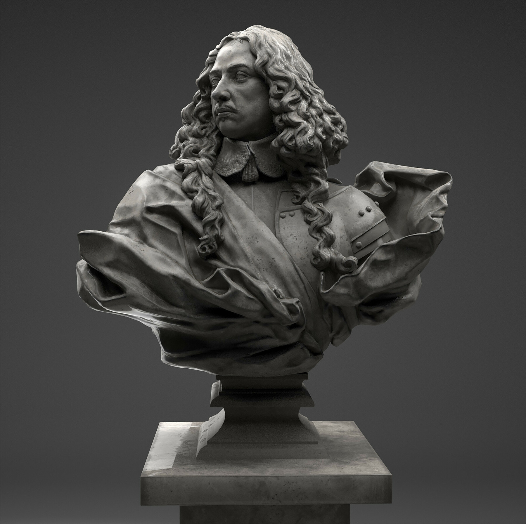 ArtStation - Bust of Francesco I d'Este | Model For Printing | Resources