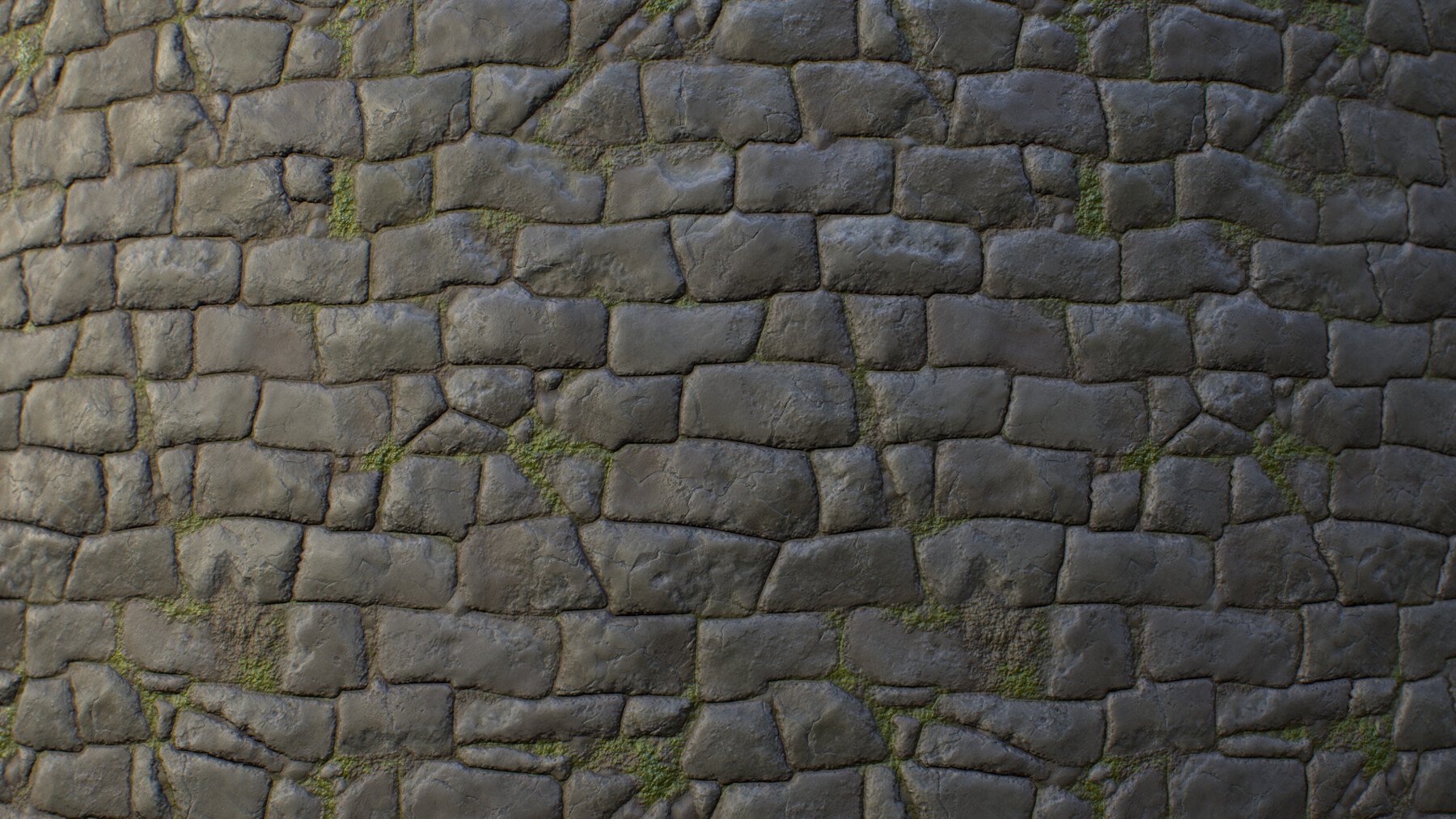 ArtStation - Castle Wall Material | Game Assets