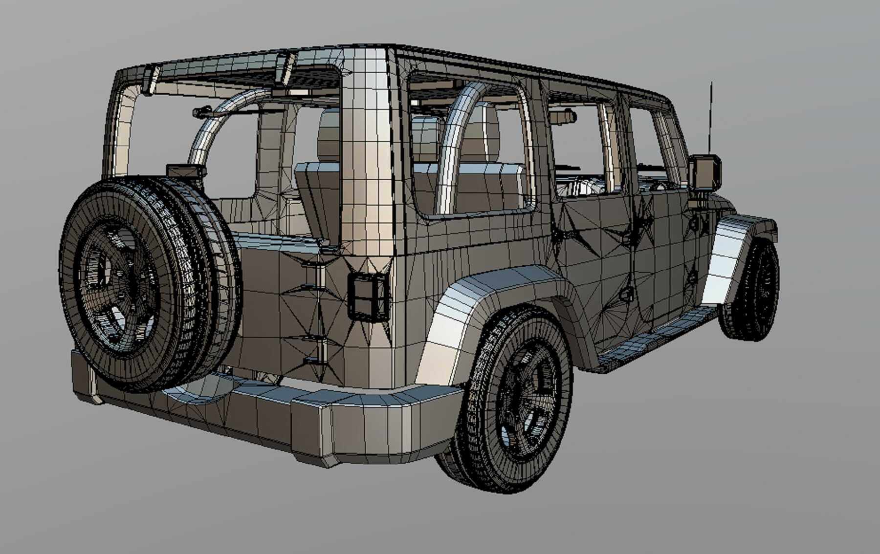 3d printed rc jeep body