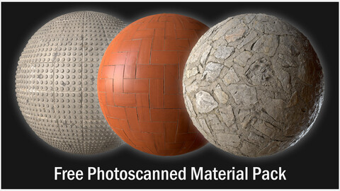 PBR Photoscanned Material Pack 1