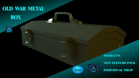 WAR OLDMETAL BOX