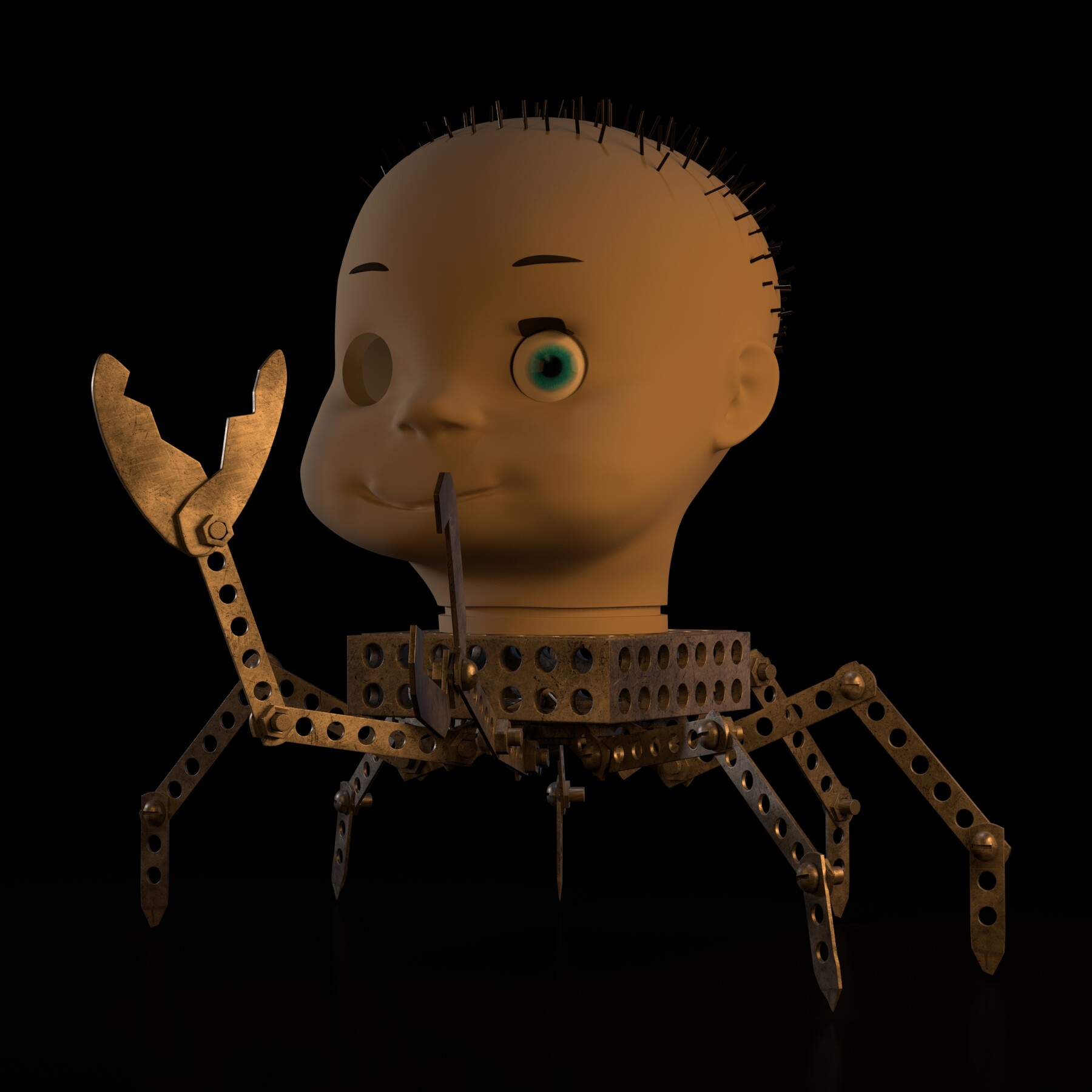 Artstation - Toy Story Spider Baby | Game Assets