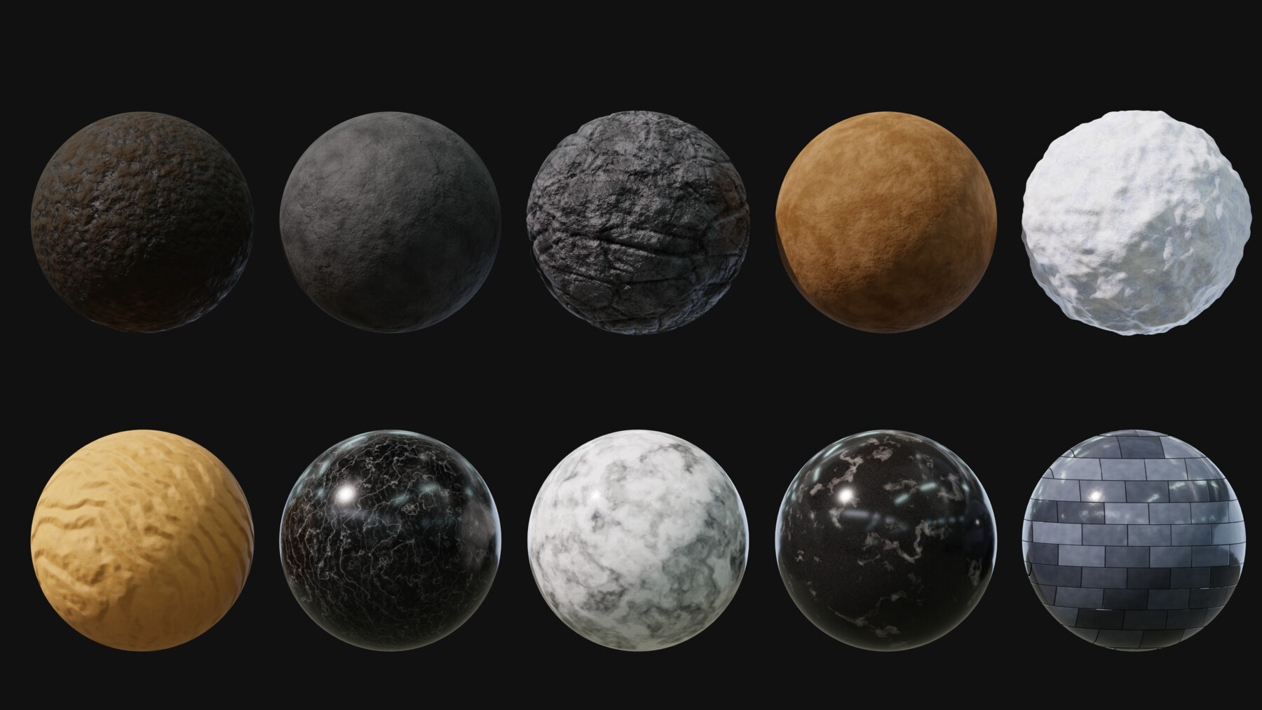ArtStation Blender Procedural Material Pack 1 Resources