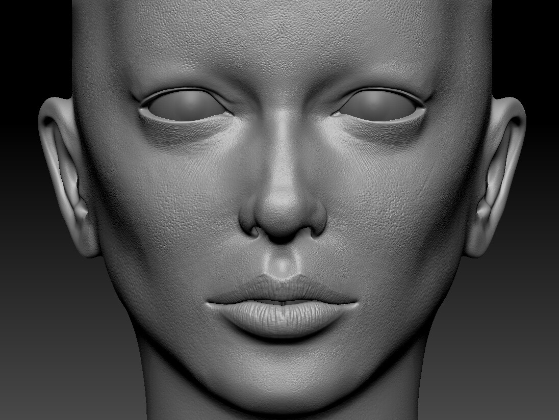 ArtStation - Head Female detail | Resources