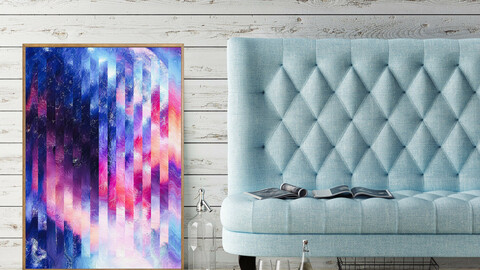 Abstract Geometric Art Colorful Design