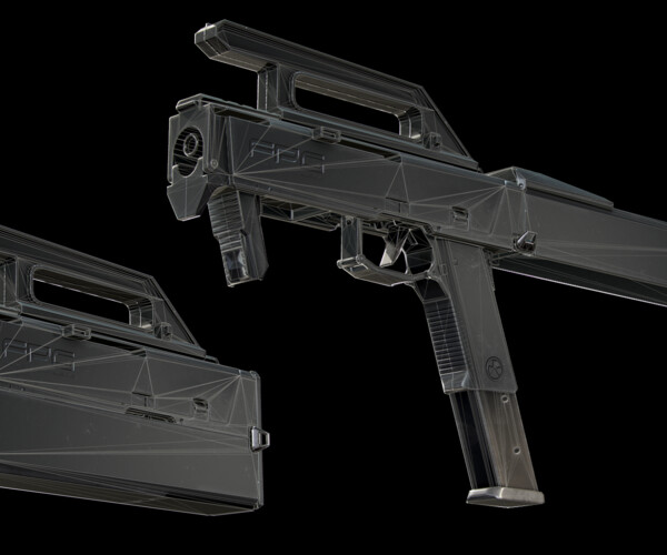 ArtStation - Magpul FMG9 | Unwrapped 3D Model | Resources