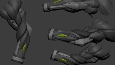 Arm Mech Basemesh Dynamic