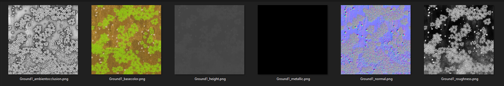 ArtStation - 5 Natural Materials 1k 2k 4k | Game Assets