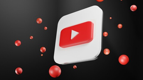 3D Youtube Icon