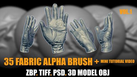 35 fabric alpha brush vol.1