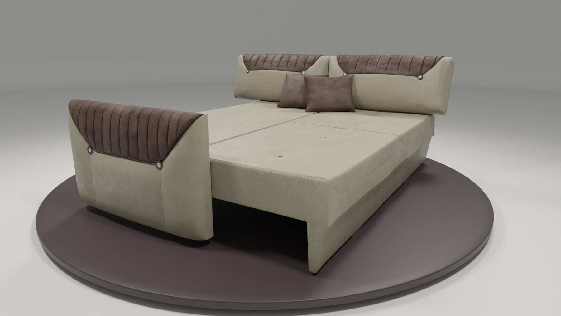 Chocolate Desserts 3d Sofa