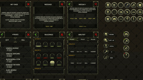 UI MOBILE GAME - ARMY | MEDIEVAL